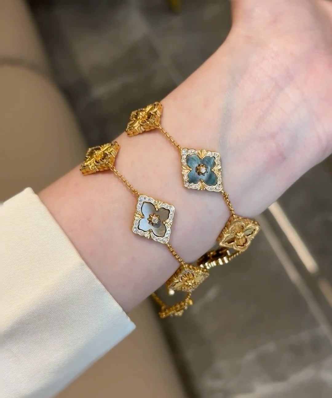 Van Cleef & Arpels Alhambra Gold Bracelet